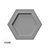 ASHOME 3D Wall Tile: Contemporary Design With Customizable Colors 3D model small image 5