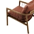 Kerry Lounge Chair: Modern Comfort in Style 3D model small image 9