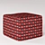 Claris Poof: Versatile & Stylish Ottoman 3D model small image 5