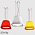 Modern Cube LED Pendant Light 3D model small image 1