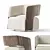 Modern Montana Swivel Chair 3D model small image 1