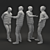 Man 2 Talking - High-Quality 3D Model 3D model small image 4