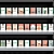 Metal Blinds Cigarette Display Case 3D model small image 4