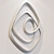 Elegant Cyrillic Mirror by Christopher Guy 3D model small image 2
