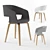 Sleek Scandinavian Design JYSK HOLSTEBRO Chair 3D model small image 4