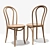 Sleek Dining Set: IKEA Table & Chairs 3D model small image 2