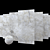 Elegant Ottomano Argento Marble Set 3D model small image 1