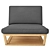 Elegant Leia Bosc Chair: Woodwork Masterpiece 3D model small image 2