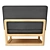 Elegant Leia Bosc Chair: Woodwork Masterpiece 3D model small image 4