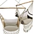 Swing Lounger: Dark & Light Color Options 3D model small image 1