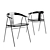 Title: LINO SJ Design UVE BM | Stylish Modern Chair 3D model small image 1