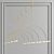 Elegant Brass Chandeliers | Naama Hofman Collection 3D model small image 3