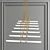 Elegant Brass Chandeliers | Naama Hofman Collection 3D model small image 4