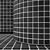 Elegant Black Mosaic Tiles 3D model small image 3
