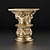 Title: Elegant Carved Capitel 3D model small image 1