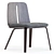Platone Wooden Chair by Sezgin Aksu 3D model small image 3