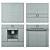 S8 Built-In Appliances by Bosch 3D model small image 2