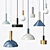 Ferm Living Socket Pendant High: Modern Lighting Solution 3D model small image 1