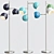 Modern Spotlight Floor Lamp 3D model small image 2