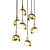 Modern Glass Pendant Lights 3D model small image 3