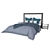 Sleek Contemporary Bed 3D model small image 10