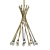 Modern Chandelier Collection - Set of 25 3D model small image 3