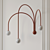 Minimalist Quattro Wall Sconce 3D model small image 1