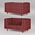 Mid Century Danish Modern Walnut Armchair 3D model small image 5