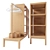 Versatile 3-in-1 Nordkisa Bamboo Wardrobe 3D model small image 2