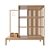 Versatile 3-in-1 Nordkisa Bamboo Wardrobe 3D model small image 3