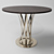 Sleek Chambord Dining Table 3D model small image 1