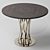 Sleek Chambord Dining Table 3D model small image 4