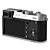 Premium Fujifilm X100F: Compact Silver Camera 3D model small image 2