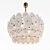 Halcyon Perle Chandelier: Elegant Illumination for the Perfect Ambiance 3D model small image 1