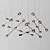 Elegant Masiero Raqam N7 Chandelier 3D model small image 2