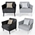 MANUTTI CASCADE: Stylish Rope Garden Armchair 3D model small image 1