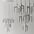 Elegant Rameau Circular Chandelier 3D model small image 2