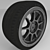 Honda Euro-R 2000 Wheel - High-Poly Model with Textures 3D model small image 1