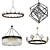 Modern Chandelier Collection 3D model small image 1