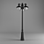 Modern 3D Street Lamp Model 3D model small image 1