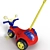 Paws on Wheels: Cotiplas Tricycle 3D model small image 5