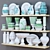 3D Tableware Shelf - High Poly 3D model small image 2