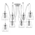 Futuro 2168-8U: Modern 8-Light Chandelier 3D model small image 3