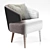 ZOE Comfort Line Armchair | Modern Design 3D model small image 3