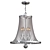 Elegant Spool Pendant Light 3D model small image 1