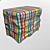 Wave Modern Chest Drawers 3D model small image 9