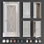 Modern Italian Solo7 Doors 3D model small image 1