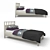 Hoff Sherlock Single Bed 3D model small image 6