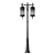 Elegant Forged Street Lamp 3D model small image 1