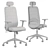 CAROT-A Ergonomic Chair 3D model small image 4